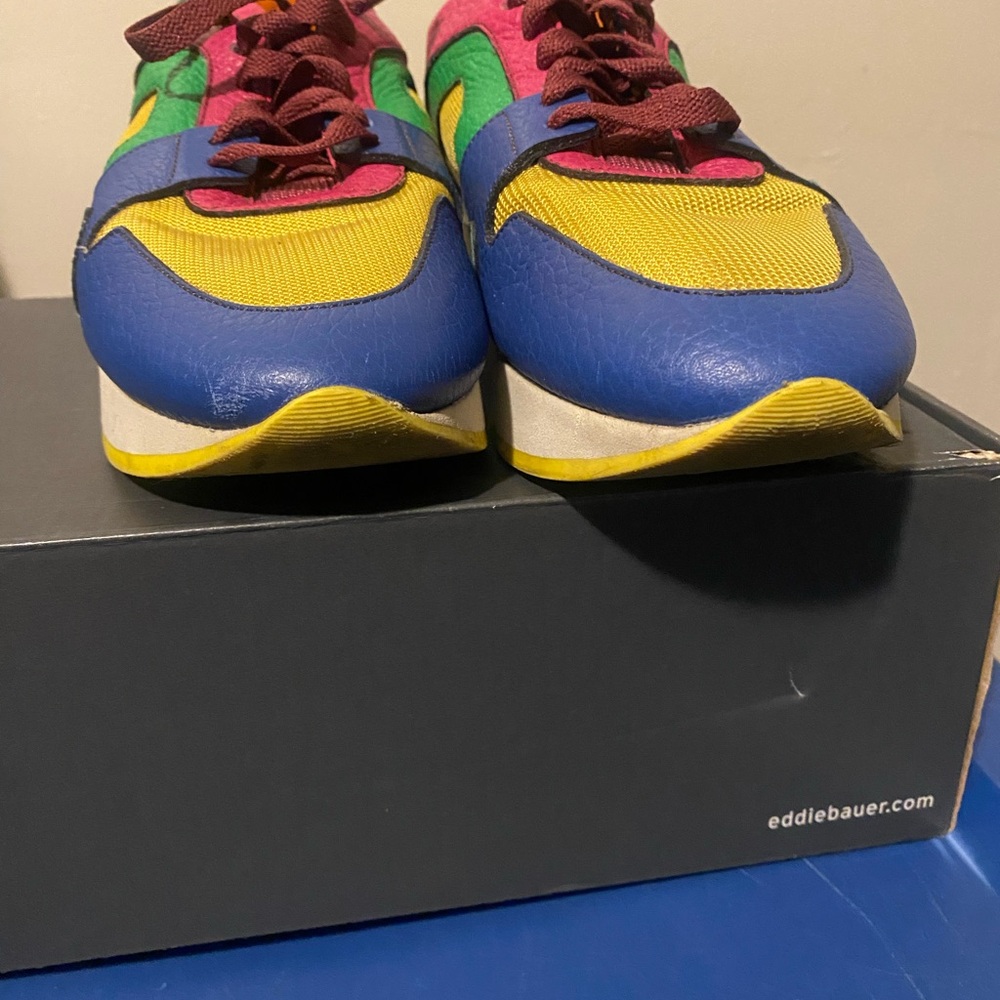 Burberry Vibrant Colorblock Sneakers